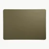 Kunstleren placemats Pik, 2 stuks