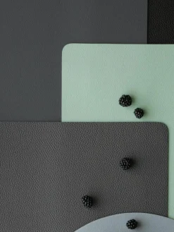 Kunstleren placemats Pik, 2 stuks