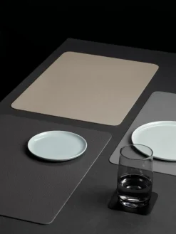 Kunstleren placemats Pik, 2 stuks