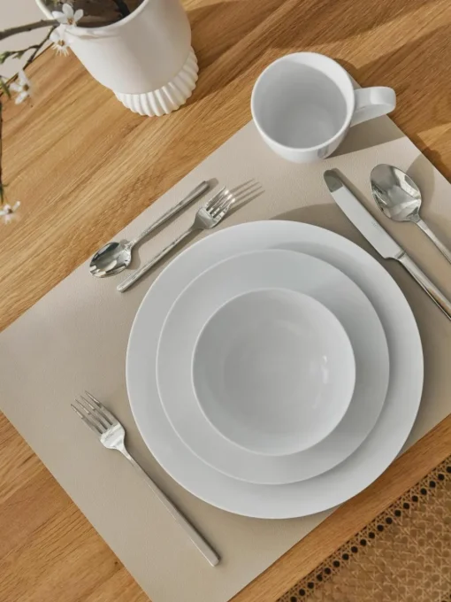 Kunstleren placemats Pik, 2 stuks