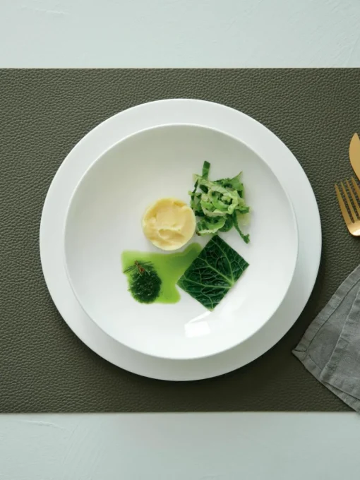 Kunstleren placemats Pik, 2 stuks
