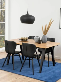 Kunstleren stoelen Batilda, 2 stuks