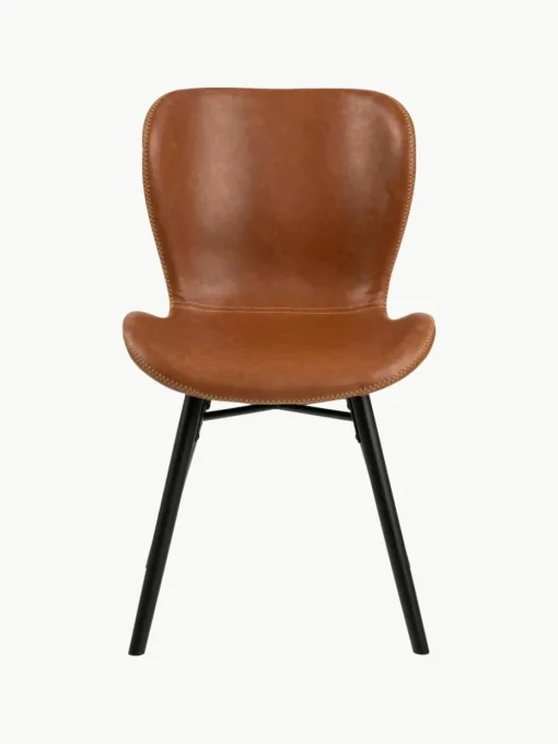 Kunstleren stoelen Batilda, 2 stuks