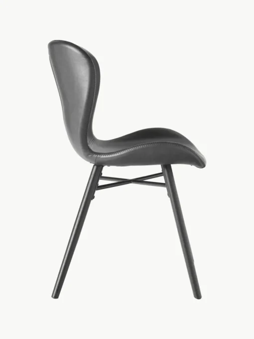 Kunstleren stoelen Batilda, 2 stuks