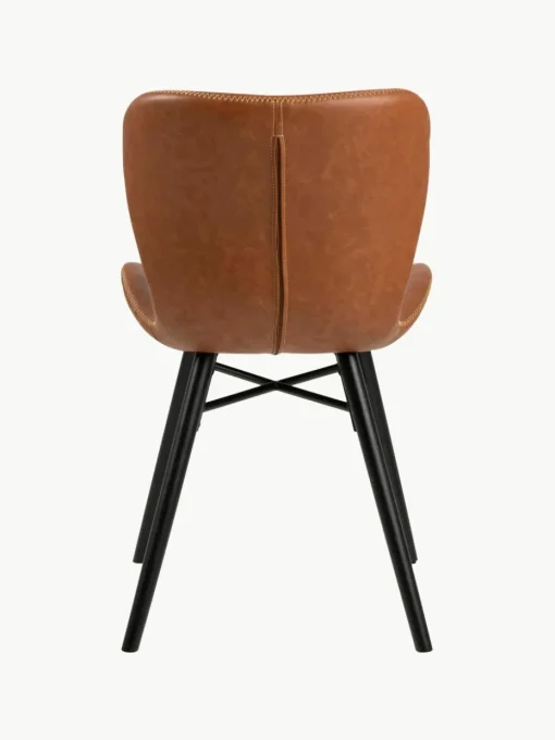 Kunstleren stoelen Batilda, 2 stuks