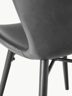 Kunstleren stoelen Batilda, 2 stuks