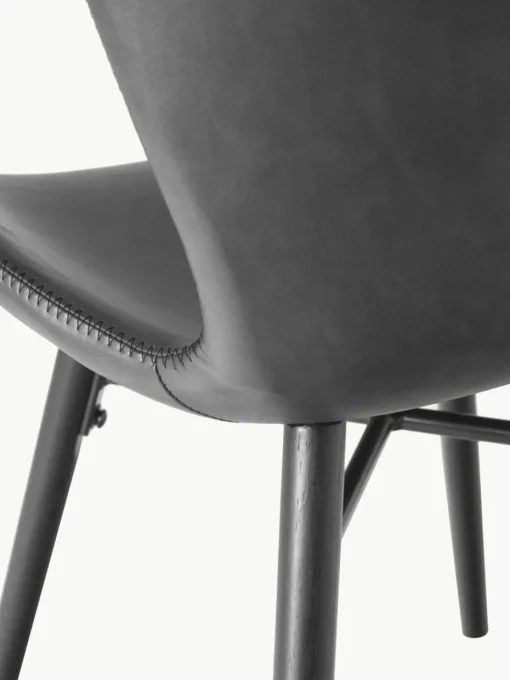 Kunstleren stoelen Batilda, 2 stuks