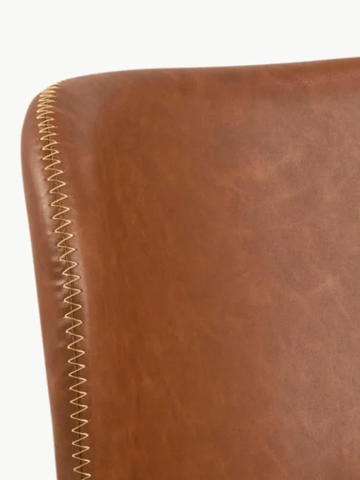 Kunstleren stoelen Batilda, 2 stuks