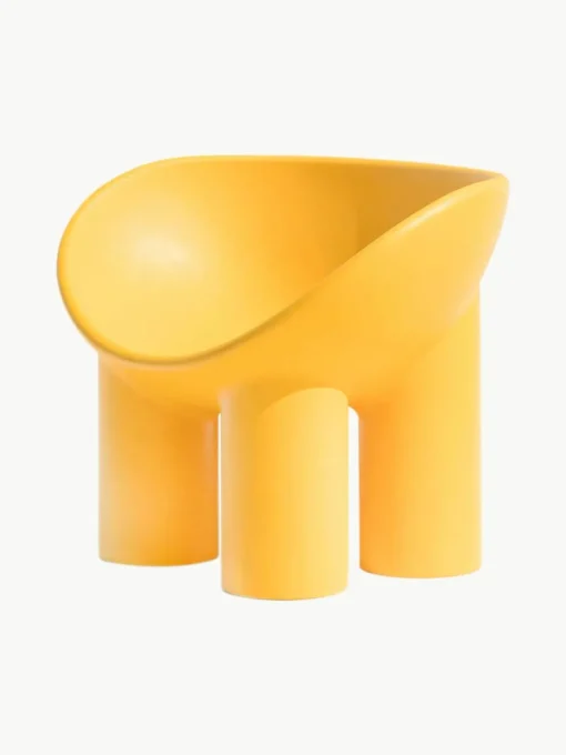 Kunststof loungefauteuil Roly Poly