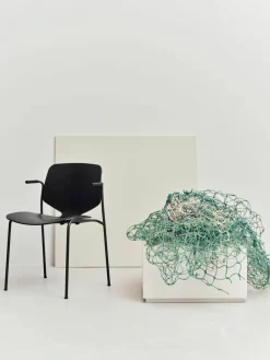 Kunststoffen armstoel Nova Sea, handgemaakt
