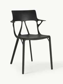 Kunststoffen armstoelen A.I., 2 stuks