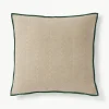 Kussenhoes Agatha met visgraatpatroon