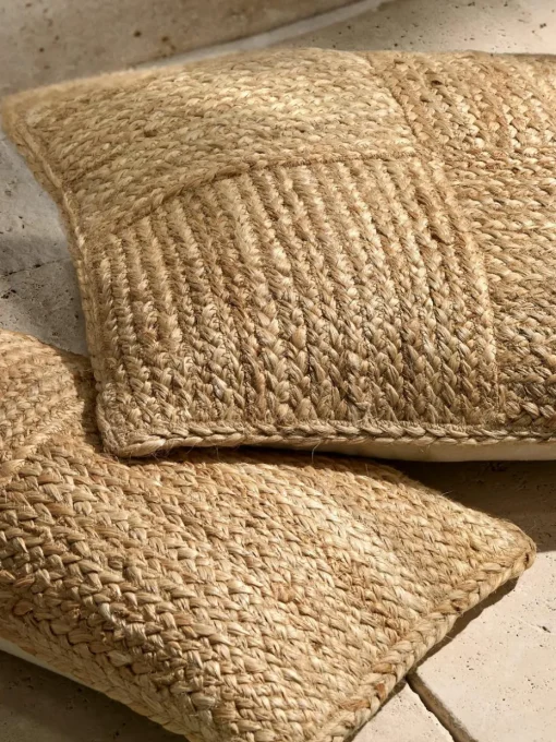Kussenhoes Bono van jute