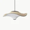 LED hanglamp Flying uit natuurlijke vezels