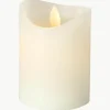 LED kaars Bino met flikkerfunctie, H 10 cm