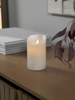 LED kaars Bino met flikkerfunctie, H 12 cm