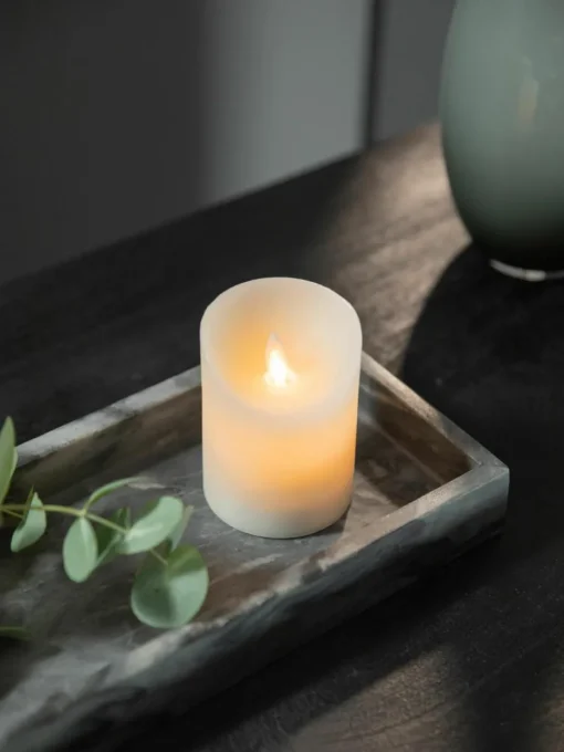 LED kaars Bino met flikkerfunctie, H 10 cm