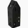LED lichthuisje Hygga van porselein, H 20 cm