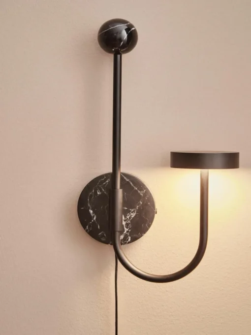 LED wandlamp Grasil met stekker