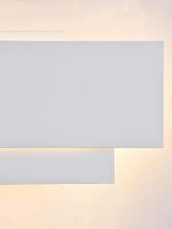 LED wandlamp Trame in rechthoekige vorm