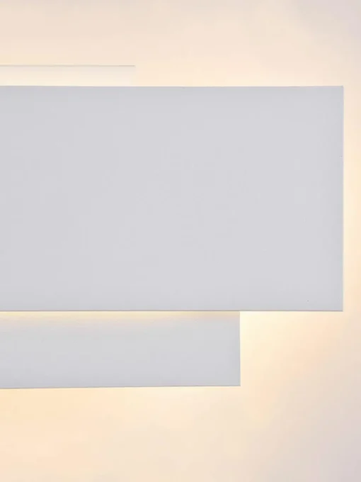 LED wandlamp Trame in rechthoekige vorm