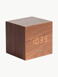 LED wekker Cube met USB-aansluiting