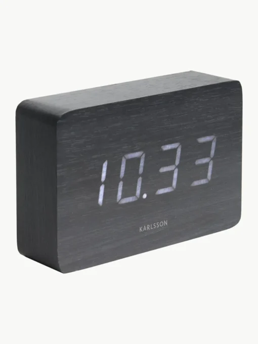LED wekker Square met USB-aansluiting
