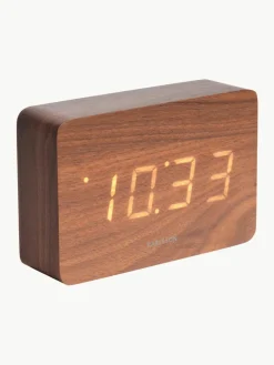 LED wekker Square met USB-aansluiting