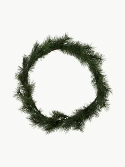 LED-adventskrans Peuce met timerfunctie, werkt op batterijen