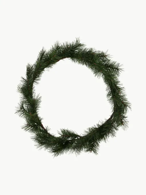LED-adventskrans Peuce met timerfunctie, werkt op batterijen