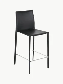 Lederen barstoelen Boréalys, 2 stuks