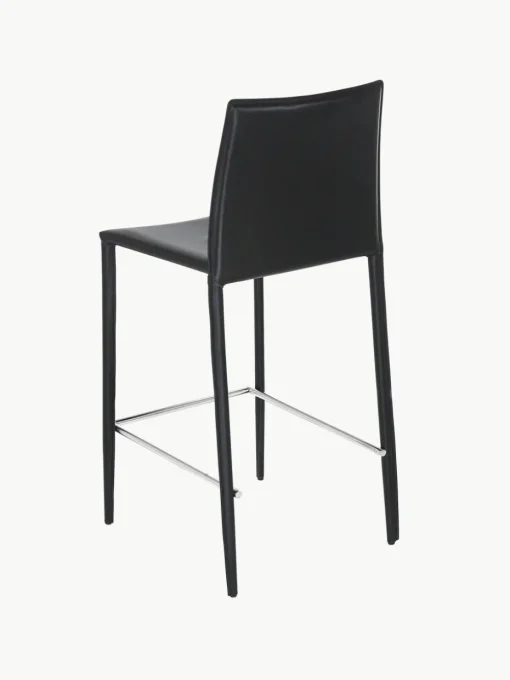 Lederen barstoelen Boréalys, 2 stuks
