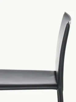 Lederen barstoelen Boréalys, 2 stuks