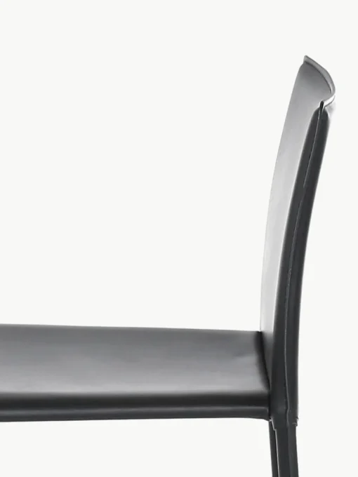 Lederen barstoelen Boréalys, 2 stuks