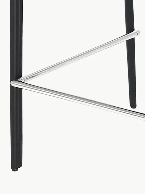 Lederen barstoelen Boréalys, 2 stuks