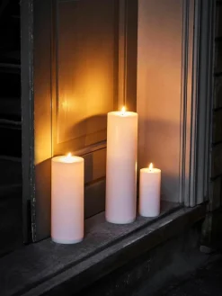 LED-kaars House, H 25 cm