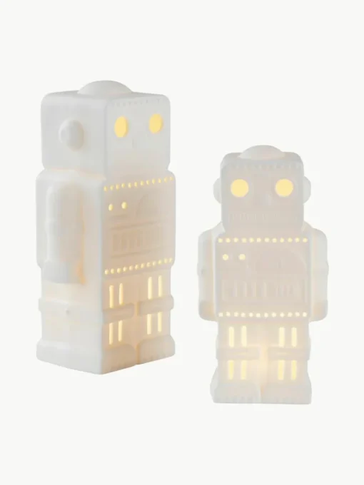 LED-kinderlampen op batterijen Robics, set van 2