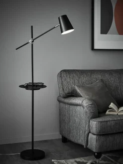 Leeslamp Linear met plank en oplader