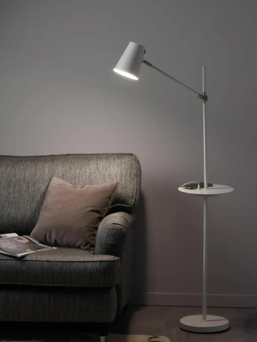 Leeslamp Linear met plank en oplader