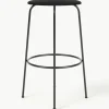 Leren barkruk Afteroom met metalen frame