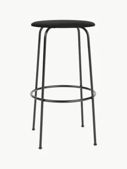 Leren barkruk Afteroom met metalen frame