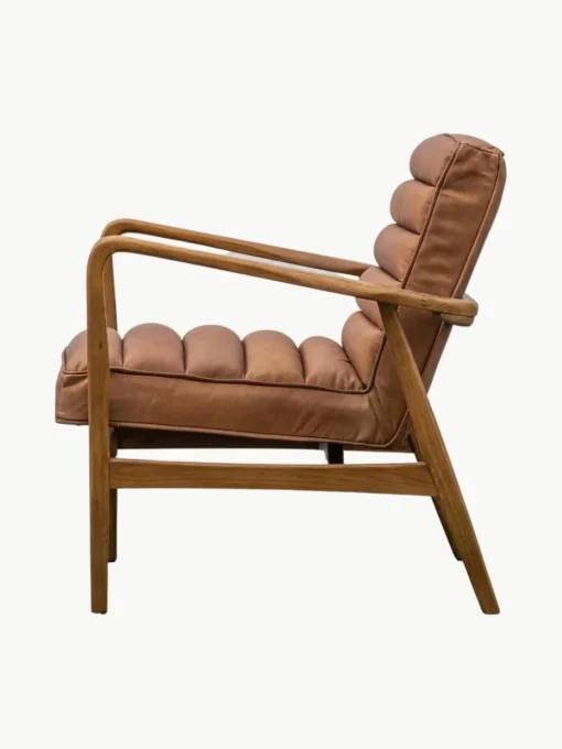 Leren loungefauteuil Datsun