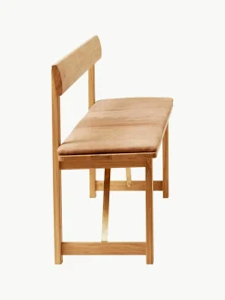 Leren zitkussen Position