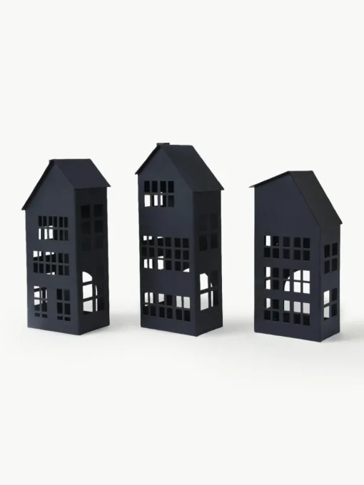 Lichthuisjes Sweet Home, set van 3