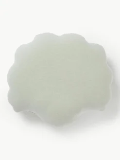 Linnen kussen Shell in schelp vorm
