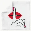 Linnen servetten Lips, set van 4