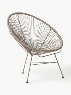 Loungefauteuil Bahia van kunststoffen vlechtwerk