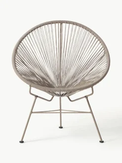 Loungefauteuil Bahia van kunststoffen vlechtwerk