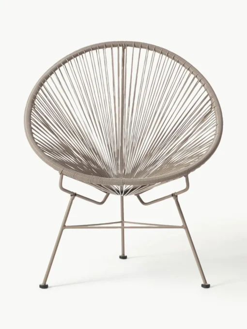 Loungefauteuil Bahia van kunststoffen vlechtwerk