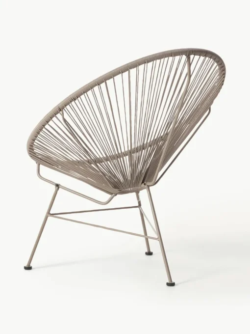 Loungefauteuil Bahia van kunststoffen vlechtwerk